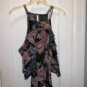 MM by MY Michele,Floral top, multi colors like new